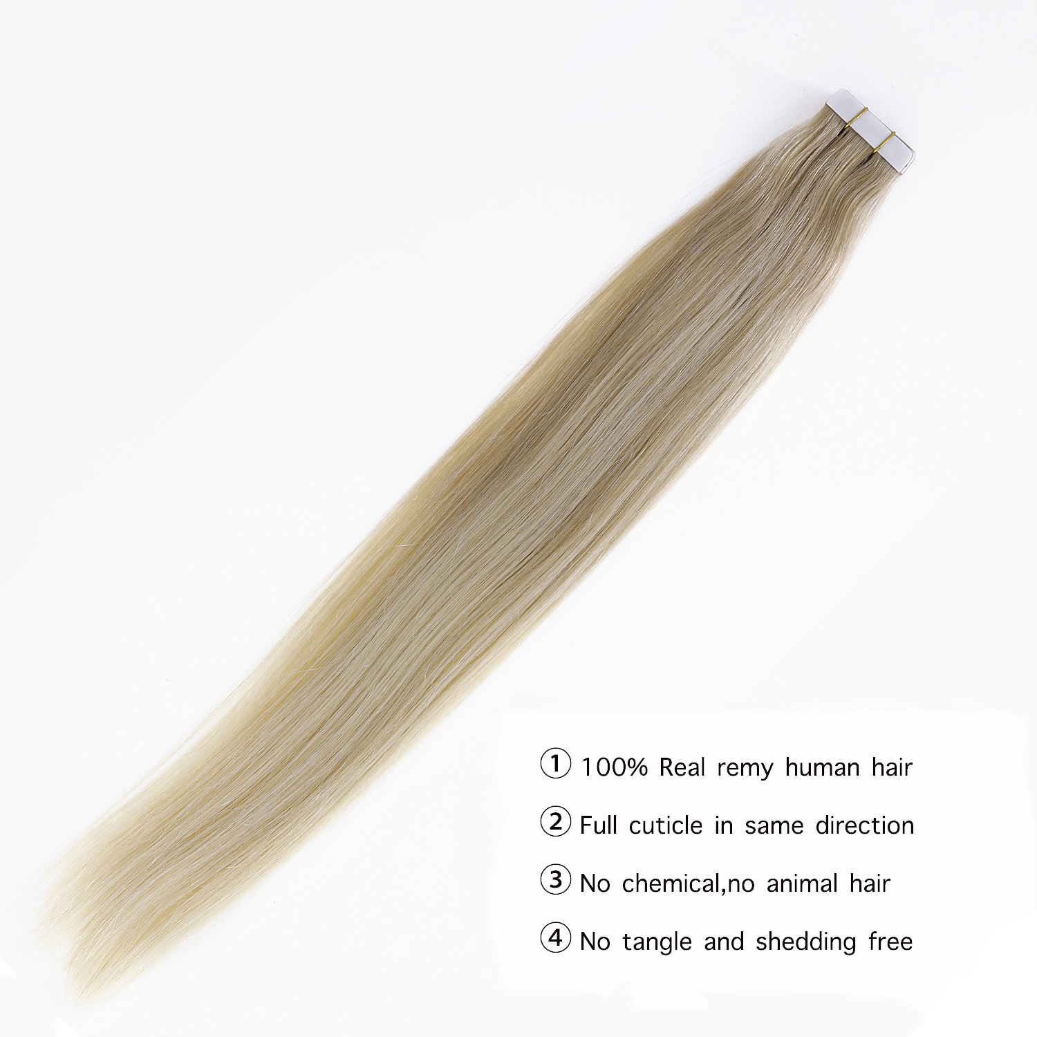 B#18-613 color tape in hair extensions 