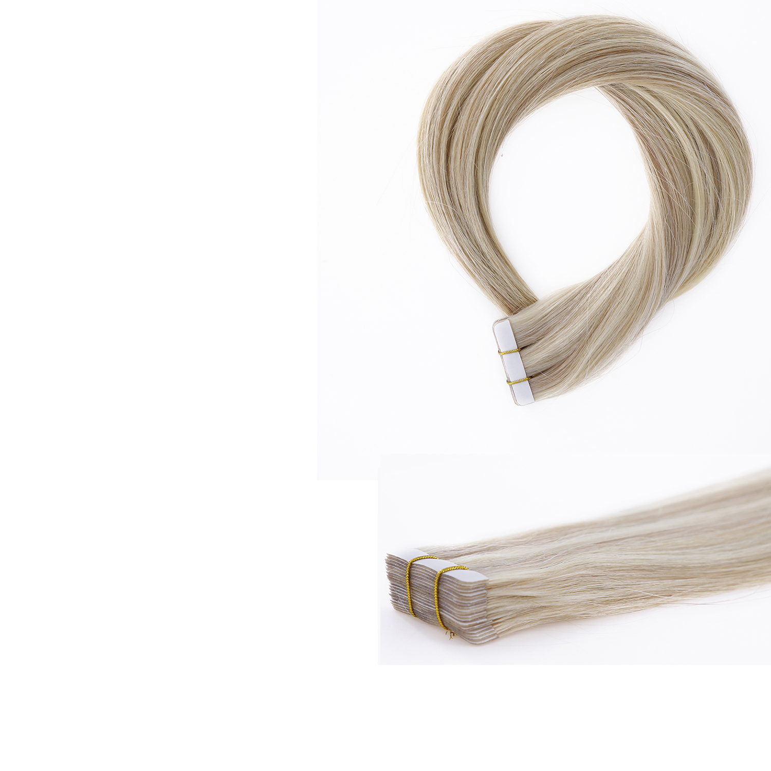 #P18-613 color tape in hair extensions